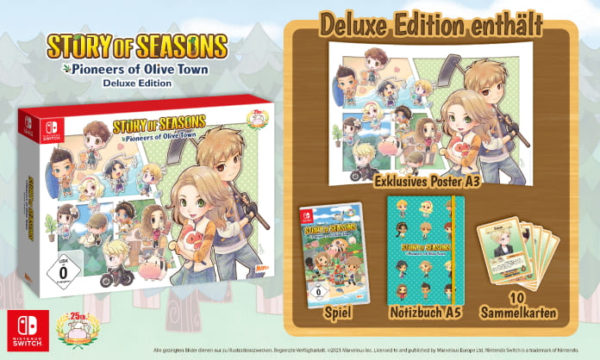 Story of Seasons: Pioneers of Olive Town Deluxe Edition angekündigt