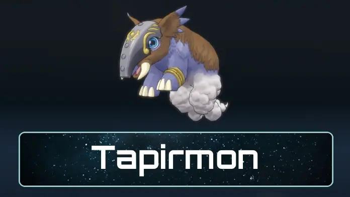Digimon Story Time Stranger – Tapirmon Digimon Story: Time Stranger – Tapirmon