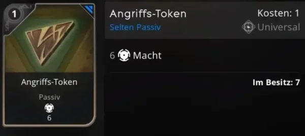 Paragon: Monolith und das Ding im Dschungel - Angriffs-Token