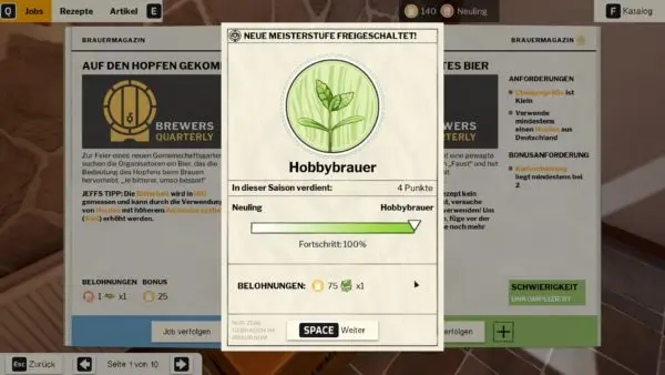 Review: Brewmaster für PC - Bild 3